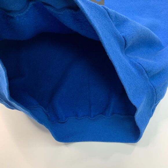 Vintage Scales Saguaros Sweatshirt Mens XL Extra Large Cobalt Blue Made USA - Picture 9 of 11